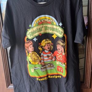 Steven Rhodes Black T-Shirt